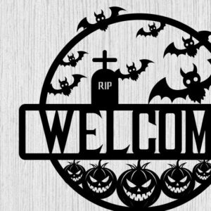 Intra απο ξύλο plywood  Χρώμα wenge 3mm-4mm πάχος - Αρχεία αποκοπής με λέιζερ Halloween Metal Sing Δίασταση 40x50 cm INTRAFABR-70963353