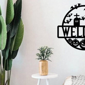 Intra απο ξύλο plywood  Χρώμα wenge 3mm-4mm πάχος - Αρχεία αποκοπής με λέιζερ Halloween Metal Sing Δίασταση 40x50 cm INTRAFABR-70963353 - Image 3