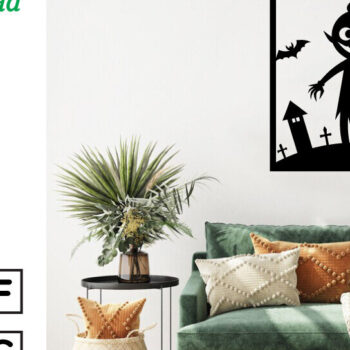 Intra απο ξύλο plywood  Χρώμα wenge 3mm-4mm πάχος - Αρχεία αποκοπής με λέιζερ Halloween Metal Sing Δίασταση 40x50 cm INTRAFABR-70958686 - Image 2