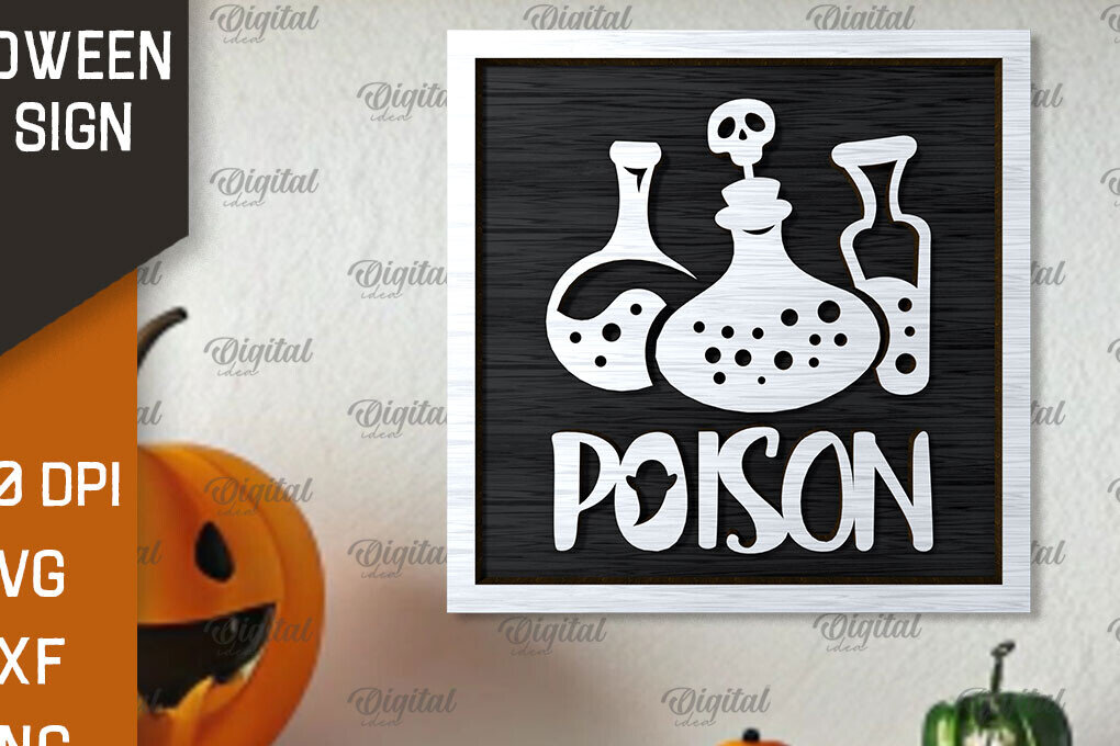 Intra απο ξύλο plywood  Χρώμα wenge 3mm-4mm πάχος - με λέιζερ Mini για το Halloween Δίασταση 15x15 cm INTRAFABR-54378105