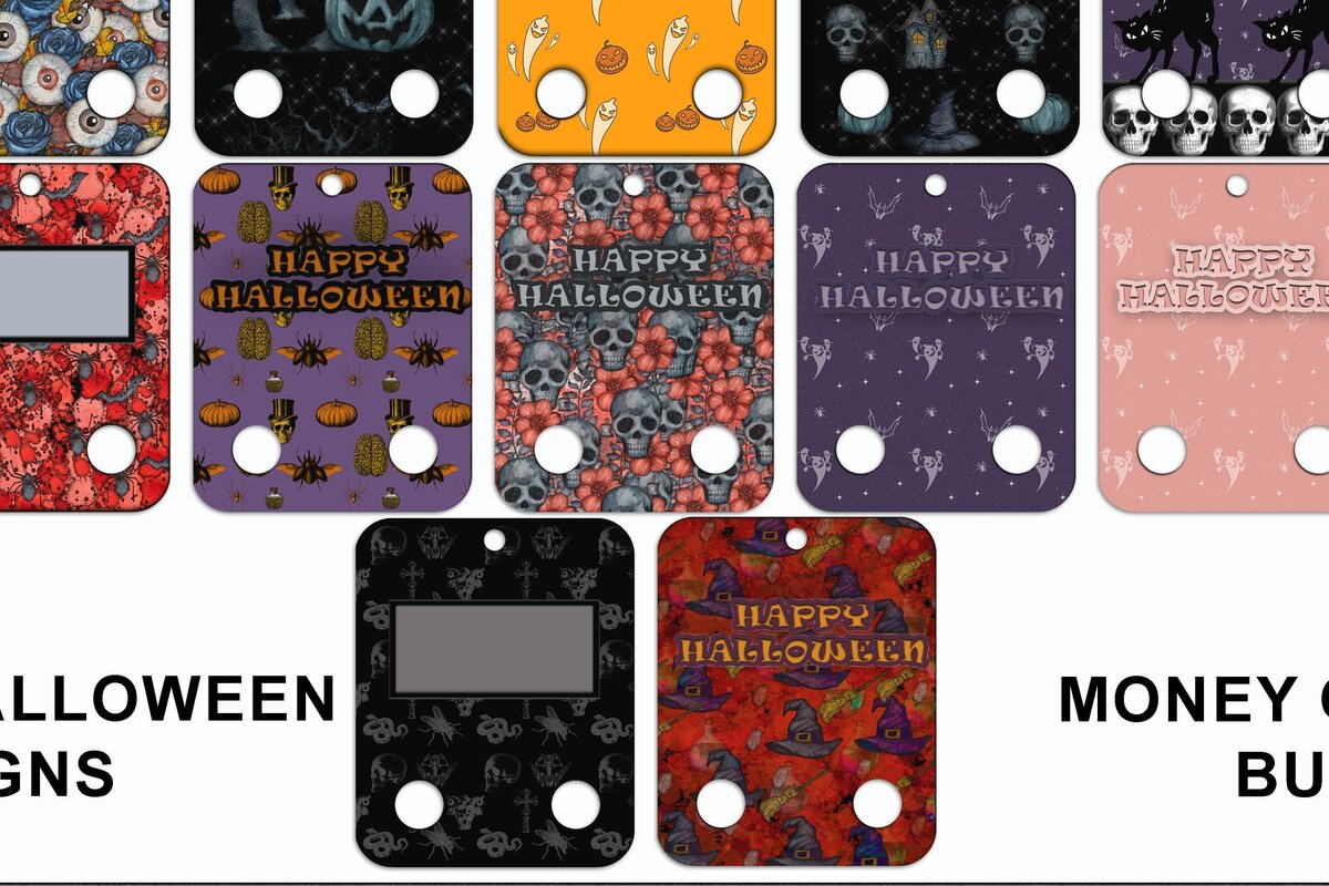 Intra απο ξύλο plywood  Χρώμα wenge 3mm-4mm πάχος - Πακέτο καρτών χρημάτων για το Halloween Δίασταση 15x15 cm INTRAFABR-103999060