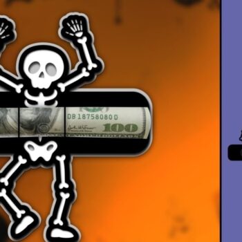 Intra απο ξύλο plywood  Χρώμα wenge 3mm-4mm πάχος - Πακέτο Card Holder Halloween Money Δίασταση 15x15 cm INTRAFABR-32855326 - Image 2