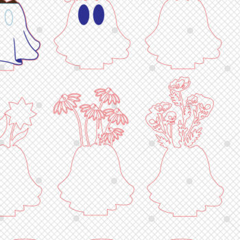 Intra απο ξύλο plywood  Χρώμα wenge 3mm-4mm πάχος - Επιτραπέζιο πολυστρωματικό Halloween Δίασταση 15x15 cm INTRAFABR-70273875 - Image 6