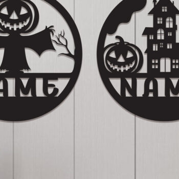 Intra απο ξύλο plywood  Χρώμα wenge 3mm-4mm πάχος - Πακέτο Sign Sign για Halloween Δίασταση 15x15 cm INTRAFABR-99432964 - Image 19