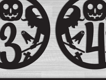 Intra απο ξύλο plywood Χρώμα wenge 3mm-4mm πάχος - Πακέτο με λέιζερ αποκριάτικου αριθμού Δίασταση 15x15 cm INTRAFABR-87033023 - Image 6