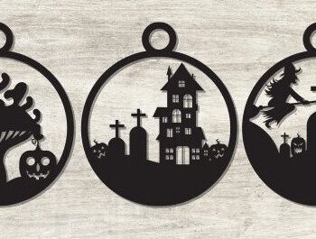 Intra απο ξύλο plywood  Χρώμα wenge 3mm-4mm πάχος - Αποκριάτικο στολίδι . Δίασταση 30x30 cm INTRAFABR-103029653 - Image 3