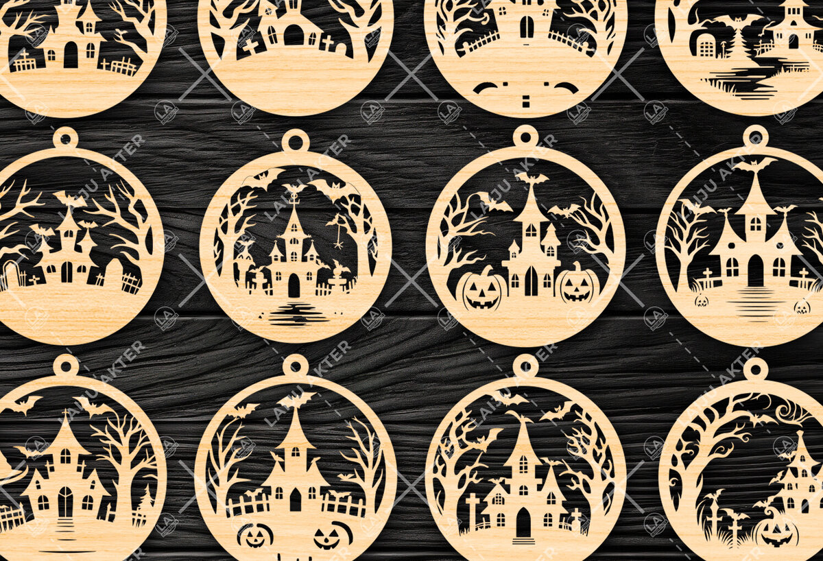 Intra απο ξύλο plywood  Χρώμα wenge 3mm-4mm πάχος - Πακέτο υ περικοπής για αποκριάτικα στολίδια Δίασταση 6x6 cm INTRAFABR-103855197