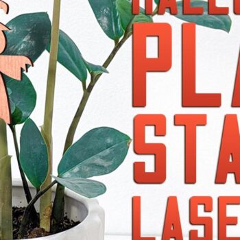 Intra απο ξύλο plywood  Χρώμα wenge 3mm-4mm πάχος - Halloween Plant Stakes Δίασταση 15x15 cm INTRAFABR-101748925 - Image 2