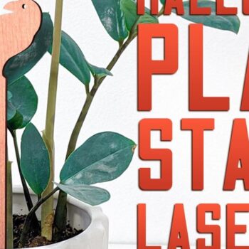 Intra απο ξύλο plywood  Χρώμα wenge 3mm-4mm πάχος - Halloween Plant Stakes Δίασταση 15x15 cm INTRAFABR-101748925 - Image 3