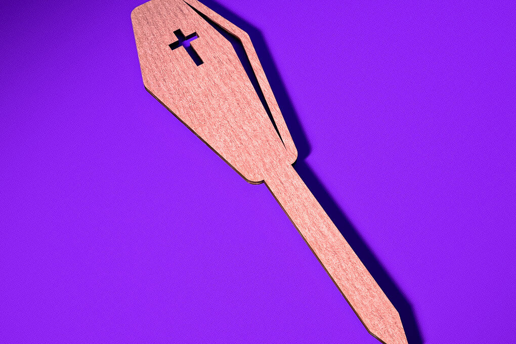 Intra απο ξύλο plywood  Χρώμα wenge 3mm-4mm πάχος - Halloween Plant Stakes Δίασταση 15x15 cm INTRAFABR-111385460