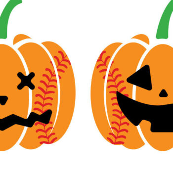 Intra απο ξύλο plywood  Χρώμα wenge 3mm-4mm πάχος - Halloween Pumpkin Baseball , Ψηφιακό Δίασταση 15x15 cm INTRAFABR-64956784 - Image 2