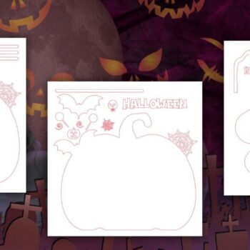 Intra απο ξύλο plywood  Χρώμα wenge 3mm-4mm πάχος - Απο αντίστροφη μέτρηση κολοκύθας για το Halloween Δίασταση 15x15 cm INTRAFABR-81376984 - Image 2