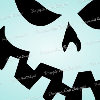 Intra απο ξύλο plywood  Χρώμα wenge 3mm-4mm πάχος - αποκοπής για Halloween Pumpkin Face Δίασταση 15x15 cm INTRAFABR-74927935 - Image 1