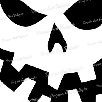 Intra απο ξύλο plywood  Χρώμα wenge 3mm-4mm πάχος - αποκοπής για Halloween Pumpkin Face Δίασταση 15x15 cm INTRAFABR-74927935 - Image 2