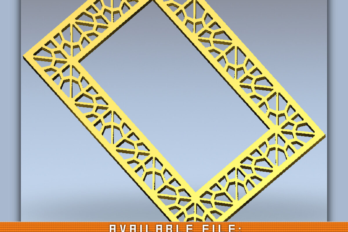 Intra απο ξύλο plywood 3mm-4mm πάχος – Απλή παραδοσιακή κοπή CNC Δίασταση  20x20 cm INTRAFABR-123291933