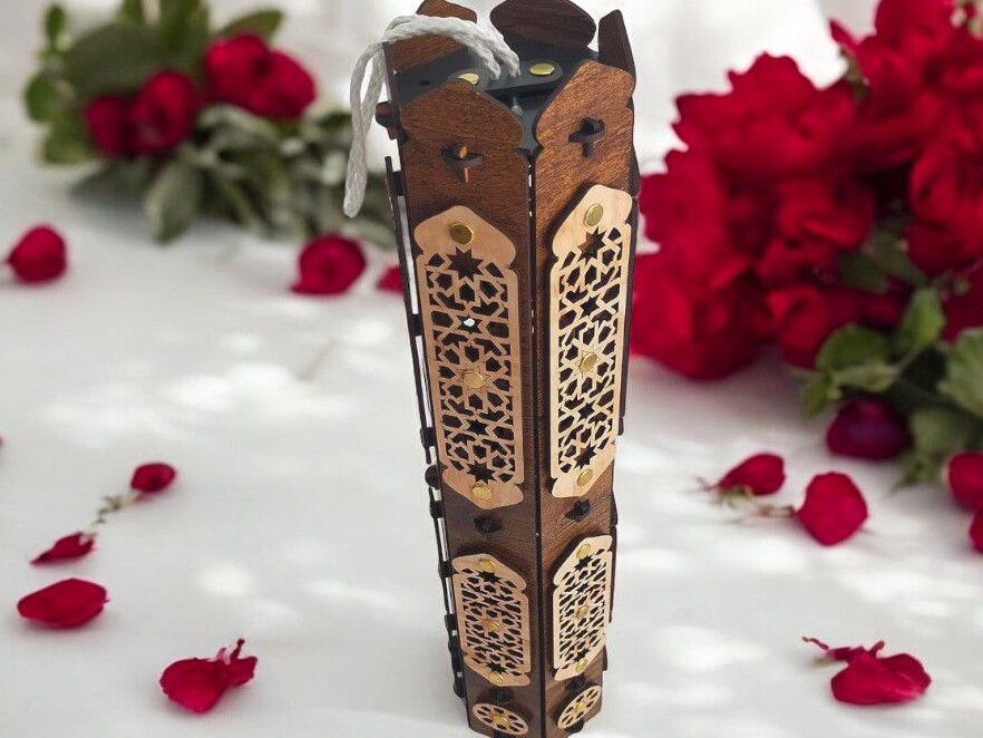 Intra απο ξύλο plywood 3mm-4mm πάχος – Θυμιατήριο αντίκα ξύλου 10x10 cm INTRAVECTRY-MY542212