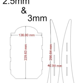 Intra απο ξύλο plywood 3mm-4mm πάχος – Τρόπαιο Καλύτερης Απόδοσης Ακρυλικό και Ξύλο 45x50 cm INTRAVECTRY-MY544696 - Image 3
