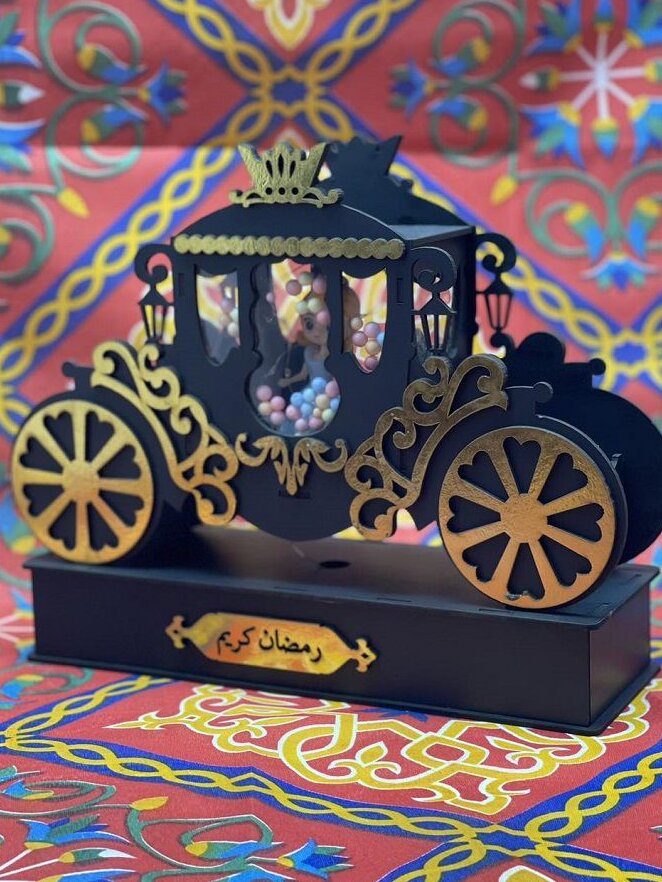 Intra απο ξύλο plywood 3mm-4mm πάχος – Φανάρι Ραμαζάνι Φανάρι Πριγκίπισσας Καράι 45x50 cm INTRAVECTRY-MY552229