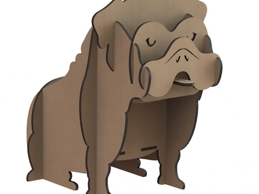 Intra απο ξύλο plywood 3mm-4mm πάχος – Βάση τηλεχειριστηρίου σκύλου 50x60 cm INTRAVECTRY-MY551407