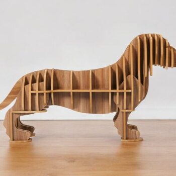 Intra απο ξύλο plywood 3mm-4mm πάχος – Σχάρα κρασιού Sausage Dog 12x15 cm INTRAVECTRY-MY542239 - Image 4