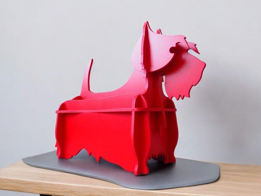 Intra απο ξύλο plywood 3mm-4mm πάχος – Ράφι σκυλιών τεριέ της Σκωτίας 12x15 cm INTRAVECTRY-MY552137