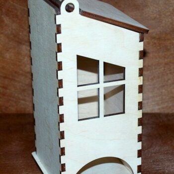 Intra απο ξύλο plywood 3mm-4mm πάχος – Tea House Tea Bag Organizer 20x25 cm INTRAVECTRY-MY557793 - Image 2