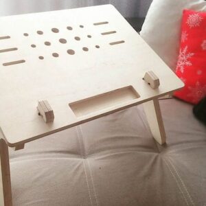 Intra απο ξύλο plywood 3mm-4mm πάχος – Ξύλινο Γραφείο Laptop για Κρεβάτι 15x20 cm INTRAVECTRY-MY543815