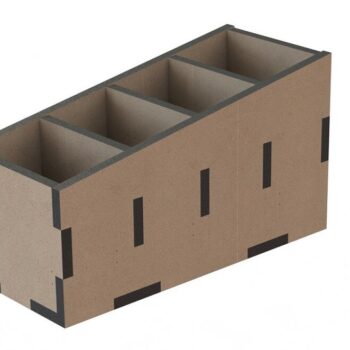 Intra απο ξύλο plywood 3mm-4mm πάχος – Βάση τηλεχειριστηρίου για τραπέζι 40x45 cm INTRAVECTRY-MY553034 - Image 1