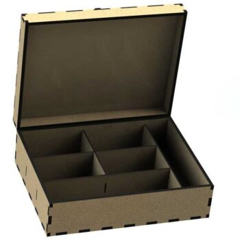 Intra απο ξύλο plywood 3mm-4mm πάχος – Κουτιά κοσμημάτων με θήκες 50x60 cm INTRAVECTRY-MY542528 - Image 2