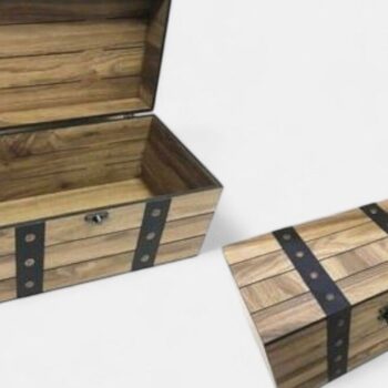 Intra απο ξύλο plywood 3mm-4mm πάχος – Ξύλινο τελάρο αποθήκευσης με καπάκι 12x15 cm INTRAVECTRY-MY543638 - Image 1
