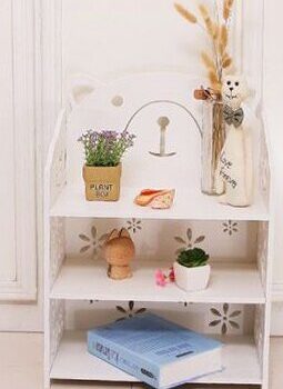 Intra απο ξύλο plywood 3mm-4mm πάχος – Βάση αποθήκευσης στο πλάι του κρεβατιού πολλαπλών χρήσεων 40x40 cm INTRAVECTRY-MY543017 - Image 2