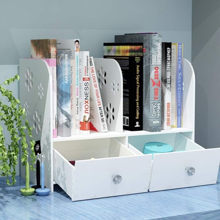 Intra απο ξύλο plywood 3mm-4mm πάχος – Οργάνωση γραφείου με ράφι και συρτάρια 20x25 cm INTRAVECTRY-MY553850