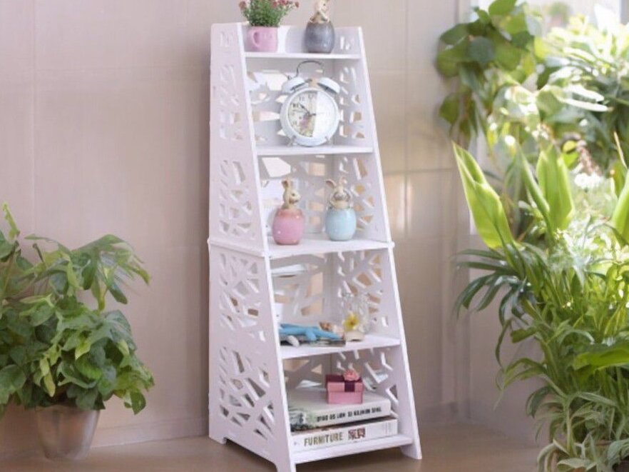 Intra απο ξύλο plywood 3mm-4mm πάχος – Σχάρα αποθήκευσης 5 επιπέδων 12x15 cm INTRAVECTRY-MY542469