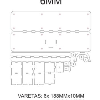 Intra απο ξύλο plywood 3mm-4mm πάχος – ξύλο τοίχου αεροπλάνου για παιδικό δωμάτιο 45x50 cm INTRAVECTRY-MY547511 - Image 2