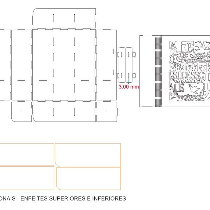 Intra απο ξύλο plywood 3mm-4mm πάχος – Κουτί συσκευασίας για ένα μπουκάλι σαμπάνιας και λίμα 2 ποτηριών 40x40 cm INTRAVECTRY-MY542479 - Image 2
