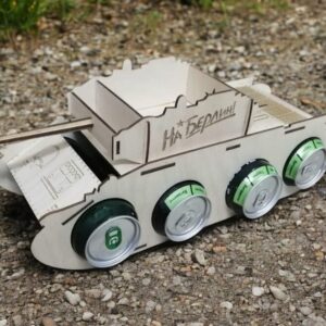 Intra απο ξύλο plywood 3mm-4mm πάχος – Θήκη δοχείου αναψυκτικού Tank 20x25 cm INTRAVECTRY-MY553825