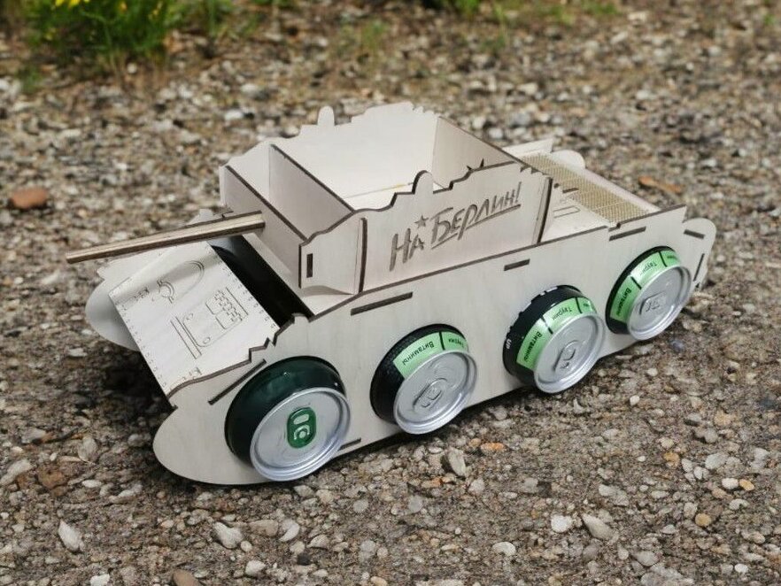 Intra απο ξύλο plywood 3mm-4mm πάχος – Θήκη δοχείου αναψυκτικού Tank 45x50 cm INTRAVECTRY-MY542501