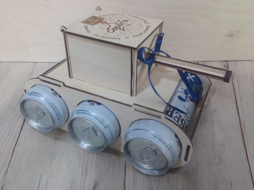 Intra απο ξύλο plywood 3mm-4mm πάχος – Δεξαμενή μπύρας και ποτού 40x40 cm INTRAVECTRY-MY542504