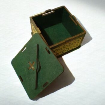 Intra απο ξύλο plywood 3mm-4mm πάχος – Ξύλινο κουτί κοσμημάτων 15x20 cm INTRAVECTRY-MY545944 - Image 3