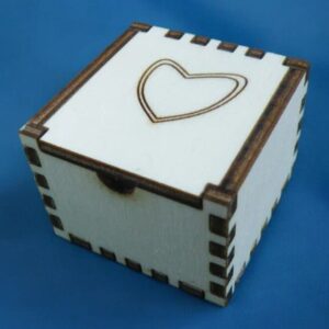 Intra απο ξύλο plywood 3mm-4mm πάχος – Απλό Δαχτυλίδι Κουτί 12x15 cm INTRAVECTRY-MY545945