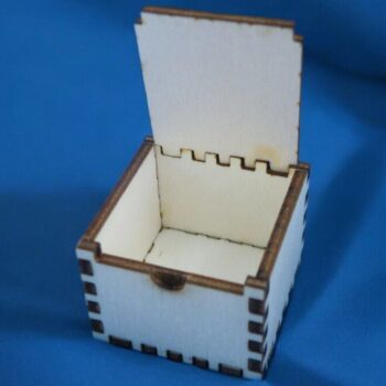 Intra απο ξύλο plywood 3mm-4mm πάχος – Απλό Δαχτυλίδι Κουτί 20x20 cm INTRAVECTRY-MY560037 - Image 2