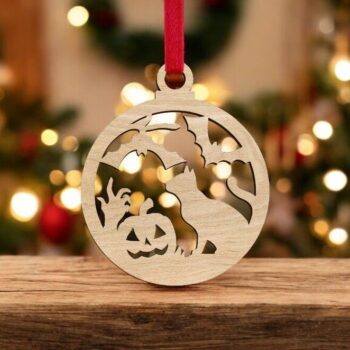 Intra απο ξύλο plywood 3mm-4mm πάχος – Μπιχλιμπίδι για το Halloween 15x20 cm INTRAVECTRY-MY553128 - Image 1