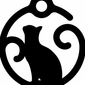 Intra απο ξύλο plywood 3mm-4mm πάχος – Διακόσμηση Χριστουγεννιάτικου πάρτι με κρεμαστό γάτα 40x45 cm INTRAVECTRY-MY548343 - Image 3