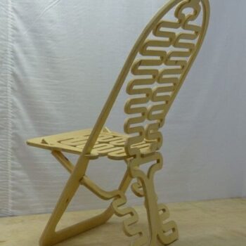 Intra απο ξύλο plywood 3mm-4mm πάχος – ξύλο Πτυσσόμενης Καρέκλας Lumberest 40x40 cm INTRAVECTRY-MY554665 - Image 3