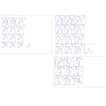 Intra απο ξύλο plywood 3mm-4mm πάχος – Παραμετρικό ξύλο κύματος καρέκλας 15x20 cm INTRAVECTRY-MY554667 - Image 2