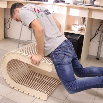 Intra απο ξύλο plywood 3mm-4mm πάχος – Εύκαμπτη λίμα καρέκλας από κόντρα πλακέ 15x20 cm INTRAVECTRY-MY554678 - Image 2