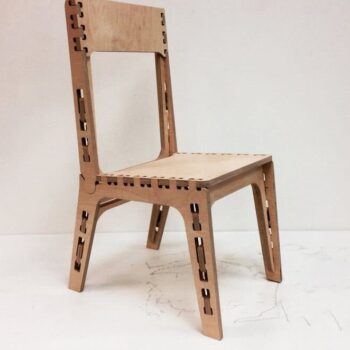 Intra απο ξύλο plywood 3mm-4mm πάχος – ξύλο καρέκλας Gustaf από κόντρα πλακέ 25x30 cm INTRAVECTRY-MY554682 - Image 1