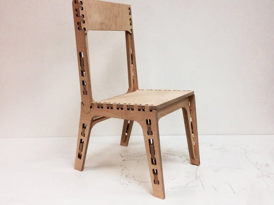 Intra απο ξύλο plywood 3mm-4mm πάχος – ξύλο καρέκλας Gustaf από κόντρα πλακέ 25x30 cm INTRAVECTRY-MY554682