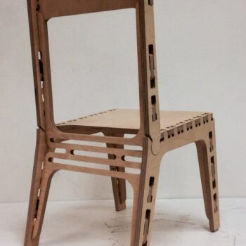 Intra απο ξύλο plywood 3mm-4mm πάχος – ξύλο καρέκλας Gustaf από κόντρα πλακέ 25x30 cm INTRAVECTRY-MY554682 - Image 2