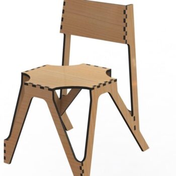 Intra απο ξύλο plywood 3mm-4mm πάχος – ξύλο καρέκλας από κόντρα πλακέ 30x30 cm INTRAVECTRY-MY554684 - Image 1